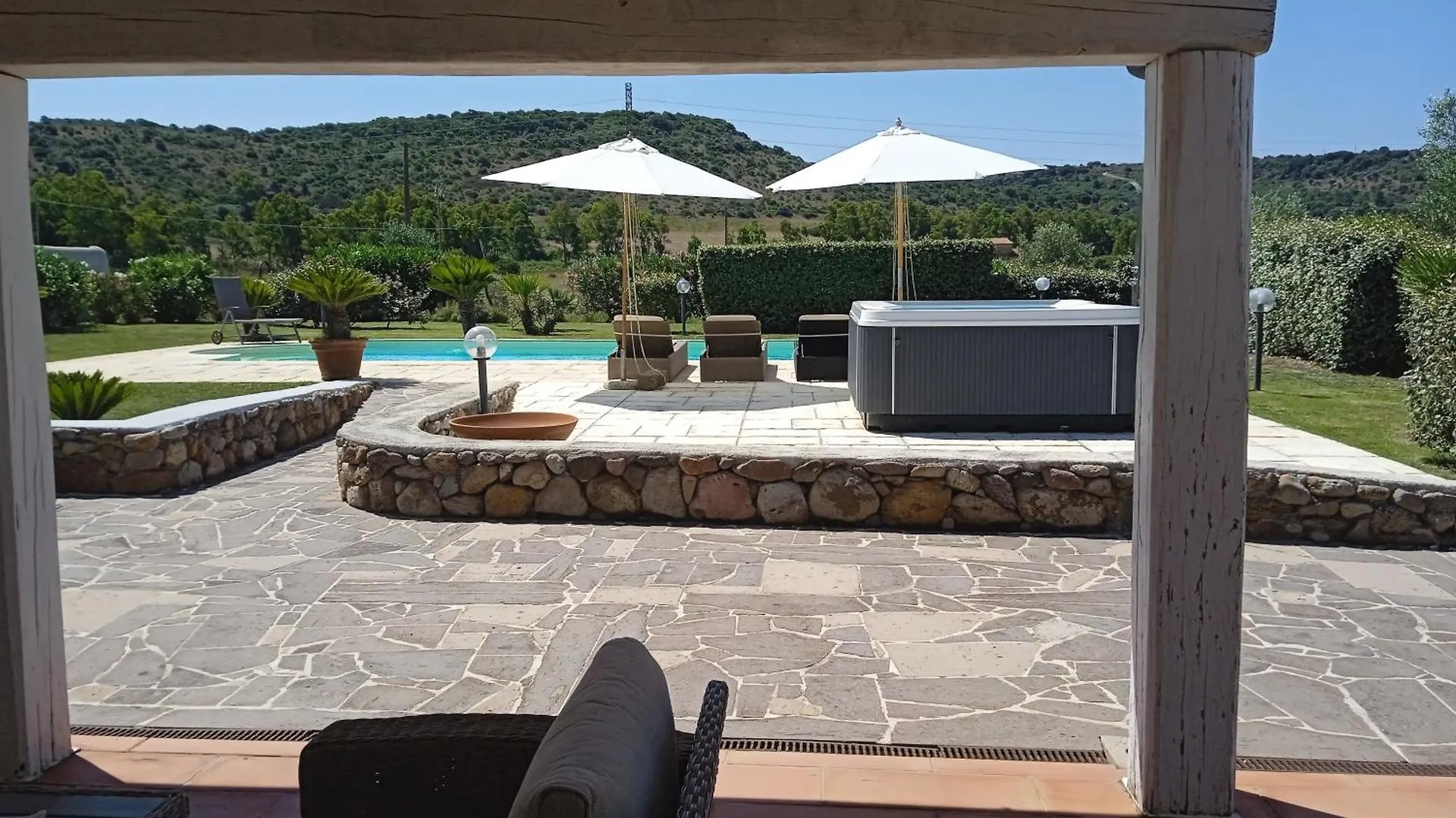 Villa In Campagna Con Piscina Privata Uri Itálie